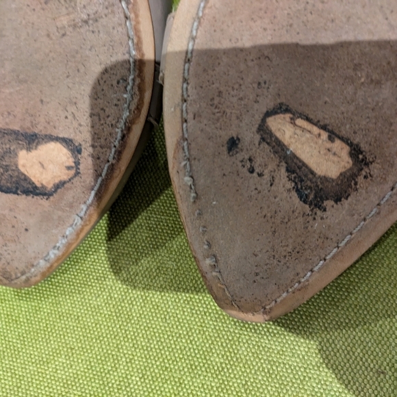 Sigerson Morrison flat gladiator color beige size 8.5 - Picture 11 of 11